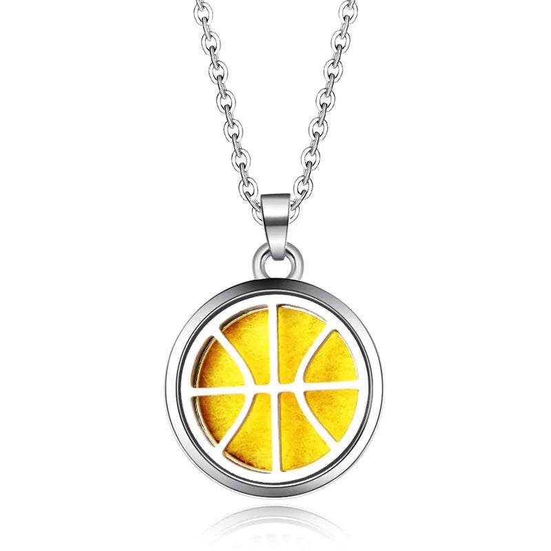 Aromatherapy Pendant Necklace Essential Oil Diffuser for Relaxation and Wellness