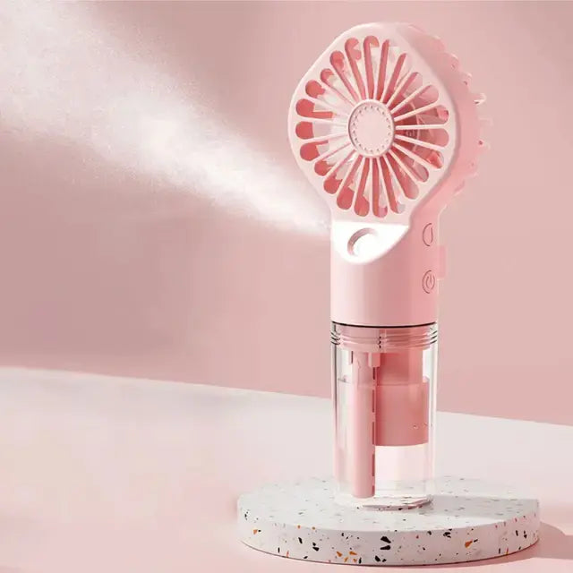 Portable Mini Spray Cooling Fan for Instant Refreshing Relief Anywhere