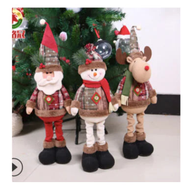 Christmas Decorations: Festive Christmas Dolls for Holiday Cheer