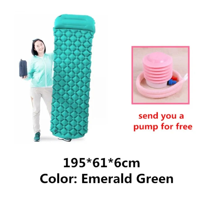 Inflatable Camping Mats - Lightweight, Comfortable Sleeping Solution for Outdoors