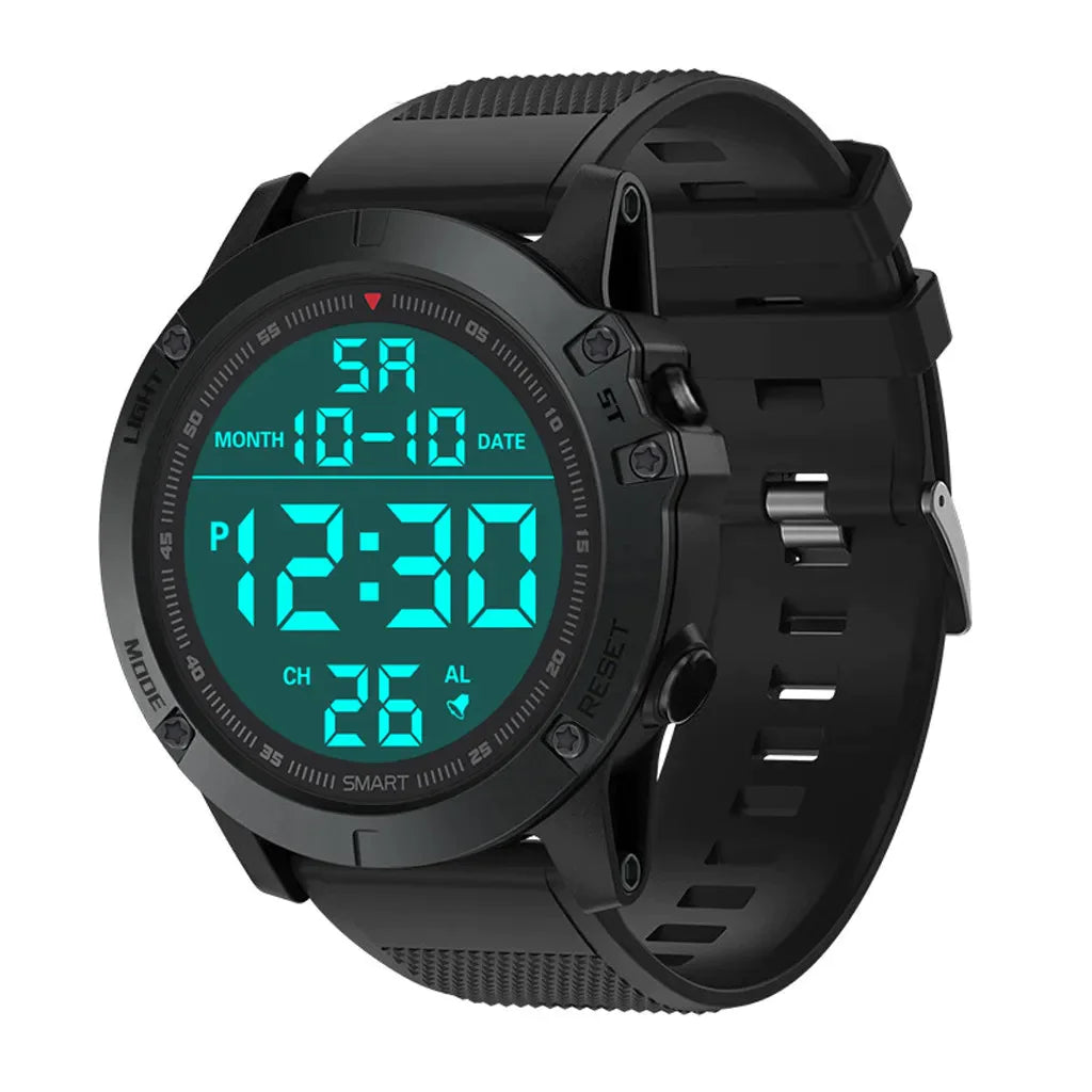 Waterproof Digital Sports Watch Military Tactical LED Backlight Wristwatch