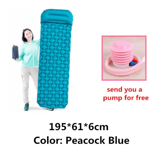 Inflatable Camping Mats - Lightweight, Comfortable Sleeping Solution for Outdoors