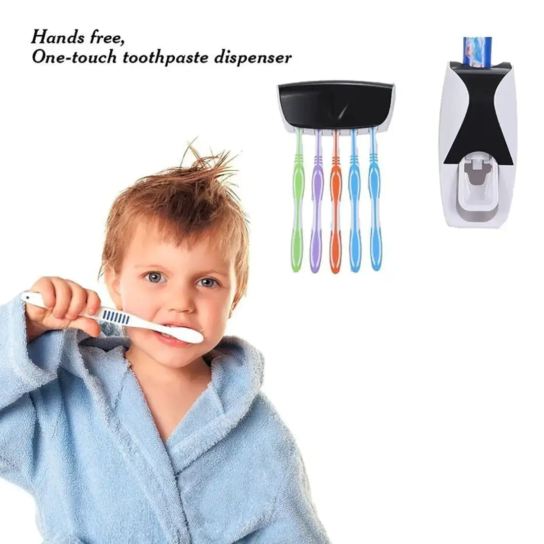 Automatic Toothpaste Dispenser - Hands-Free, Hygienic, and Easy to Use