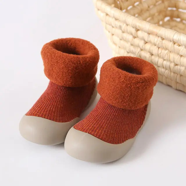 Super Warm Socks Shoes for Kids - Cozy, Non-Slip Footwear for Winter Fun