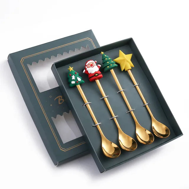 Delightful Christmas Cutlery Set: Perfect for Festive Holiday Gatherings