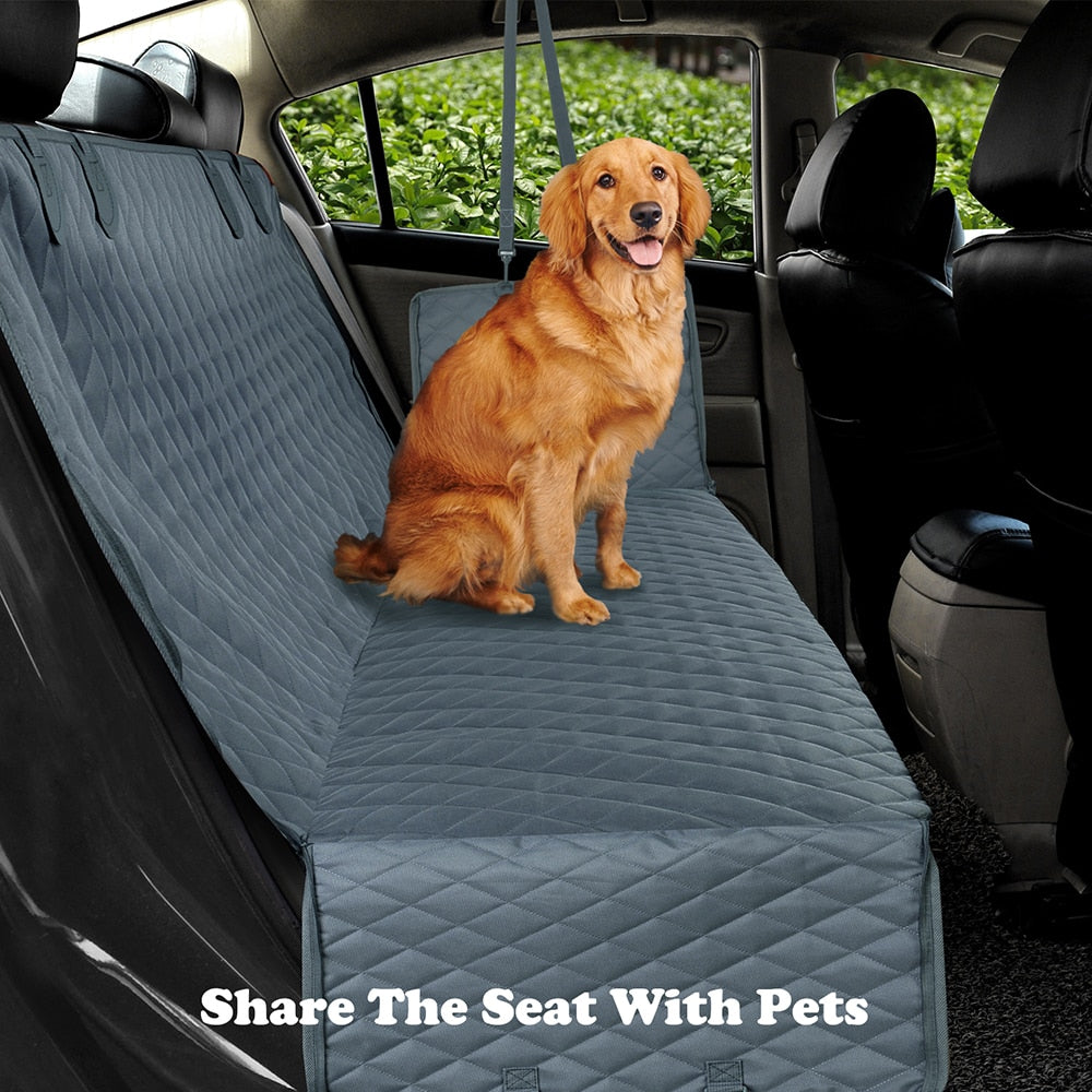 Durable Dog Car Seat Cover - Protects Seats and Keeps Pets Comfortable