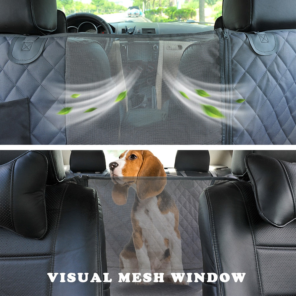 Durable Dog Car Seat Cover - Protects Seats and Keeps Pets Comfortable