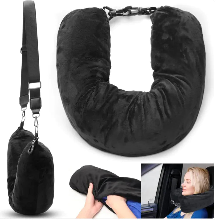 Travel Refillable Multifunctional U-shaped Pillow: Comfort on the Go!