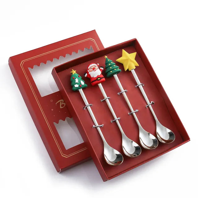 Delightful Christmas Cutlery Set: Perfect for Festive Holiday Gatherings