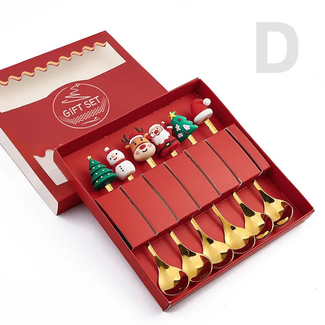 Delightful Christmas Cutlery Set: Perfect for Festive Holiday Gatherings