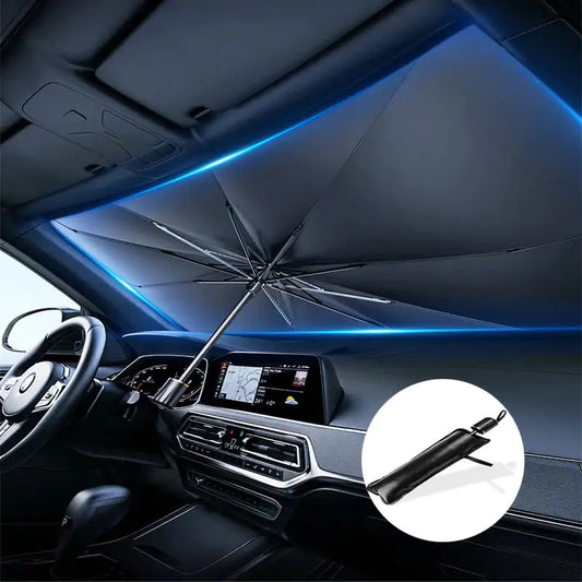 Car Sunshade - Premium UV Protection and Heat Reflector for Your Vehicle