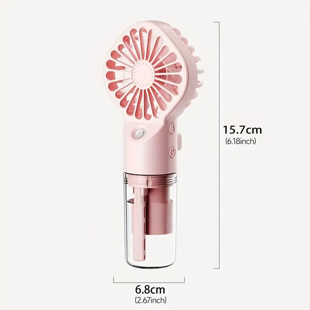 Portable Mini Spray Cooling Fan for Instant Refreshing Relief Anywhere